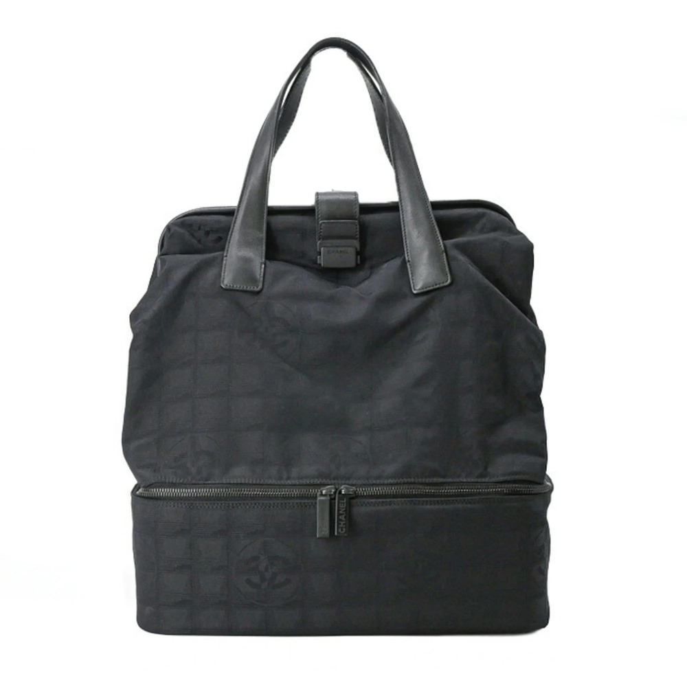 CHANEL Black Boston Bag